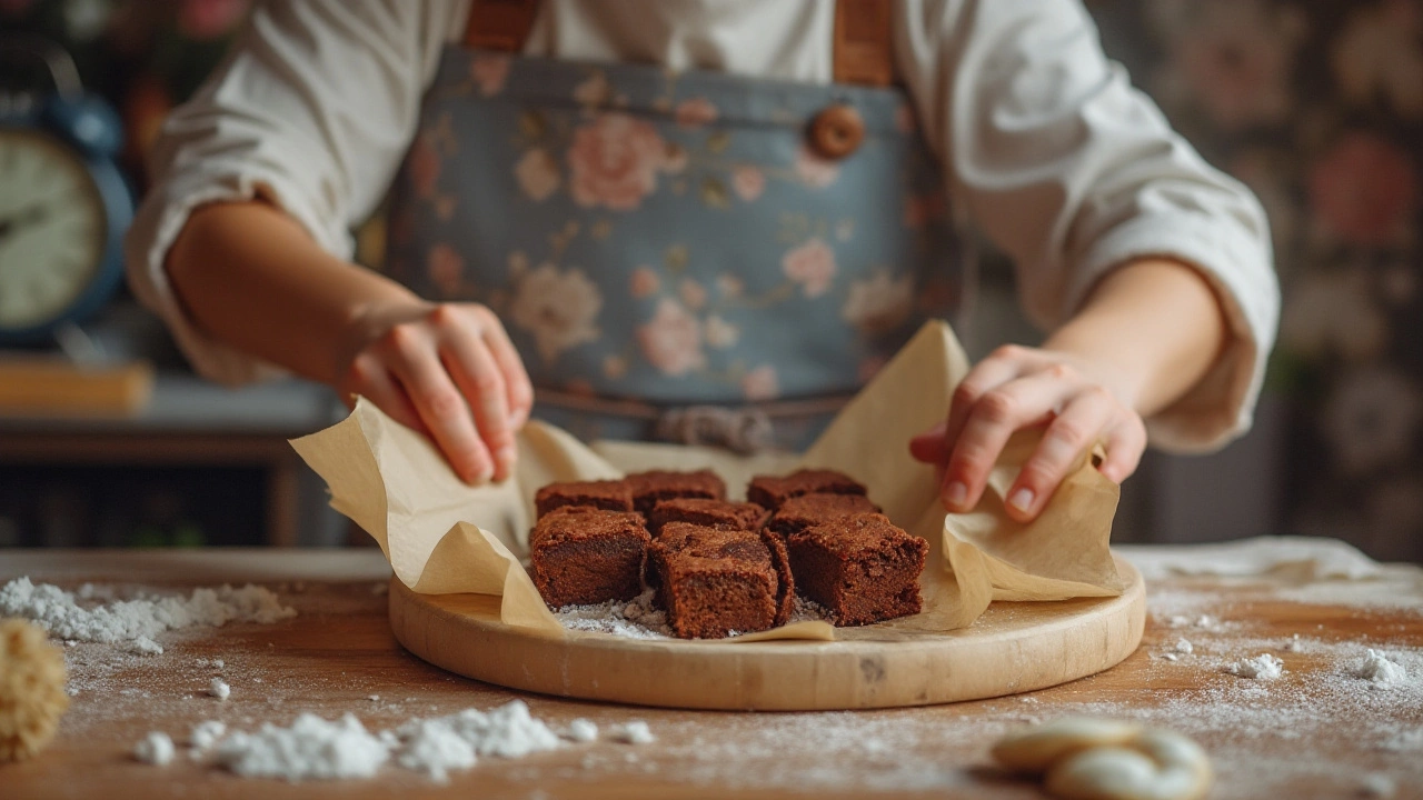 Reviving Day-Old Brownies