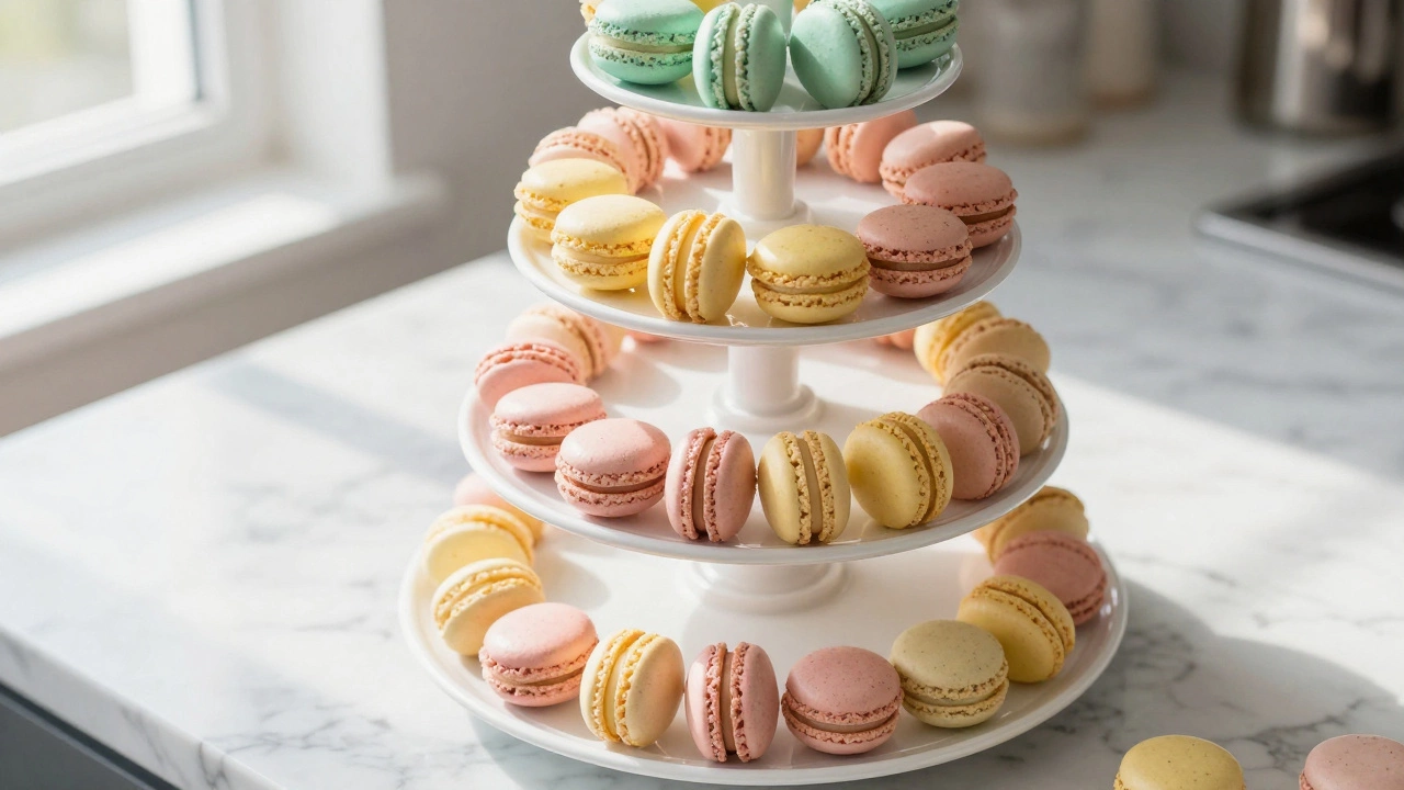 How Many Macarons Fit on a 4-Tier Tower? A Planning Guide
