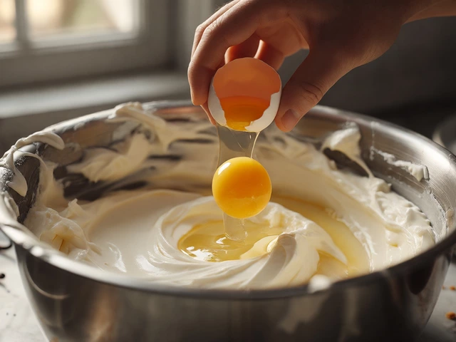 What Does Adding an Extra Egg to Cheesecake Do?
